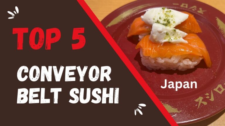 Top 5 Things to Love About Japan’s Conveyor Belt Sushi