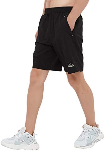 Rdruko Men's Quick Dry Hiking Shorts Lightweight Running Gym Outdoor Active Shorts with Zipper Pockets - Image 5