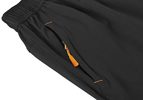 TBMPOY Men's 7'' Running Hiking Shorts Quick Dry Athletic Gym Outdoor Sports Short Zipper Pockets - Image 5