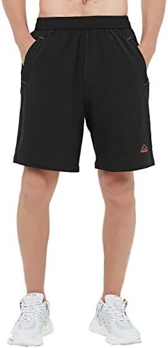 TBMPOY Men's 7'' Running Hiking Shorts Quick Dry Athletic Gym Outdoor Sports Short Zipper Pockets - Image 4