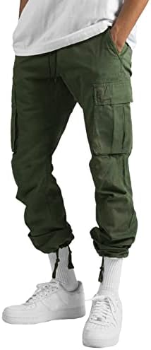 Cargo Pants for Men, Mens Cargo Pants Casual Joggers Athletic Pants Cotton Loose Straight Sweatpants with Pockets - Image 2
