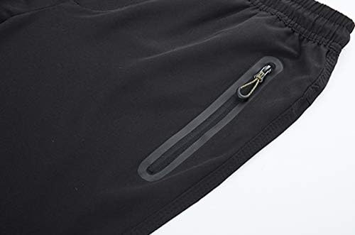 TBMPOY Men's Lightweight Hiking Travel Pants Breathable Athletic Fishing Active Joggers Zipper Pockets - Image 4