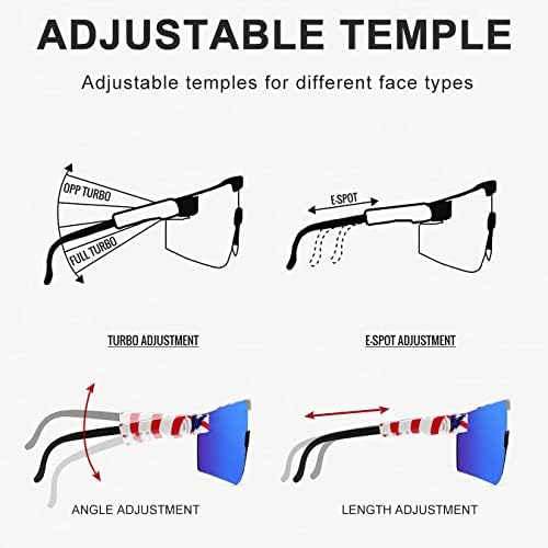 Polarized Sports Sunglasses Youth UV400 Cycling Glasses Outdoor Recreation Windproof Goggles for Women and Men - Image 8