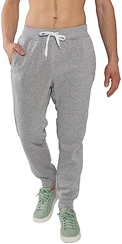 Southpole Men's Basic Jogger Sweatpants, Fleece and Tech Woven