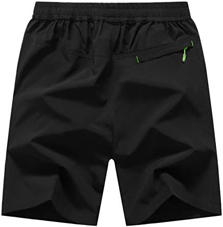 Rdruko Men's Quick Dry Hiking Shorts Lightweight Running Gym Outdoor Active Shorts with Zipper Pockets - Image 2