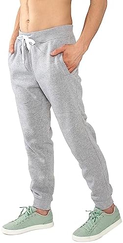 Southpole Men's Basic Jogger Sweatpants, Fleece and Tech Woven - Image 4
