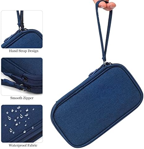 Electronic Accessories Case, Universal Cable Cord Holder Organizer/Electronic Case, Waterproof Portable Cable Organizer Bag, USB Flash Drives Bag, Cable case Bag, USB Case Organizer,USB Charger Bag - Image 8