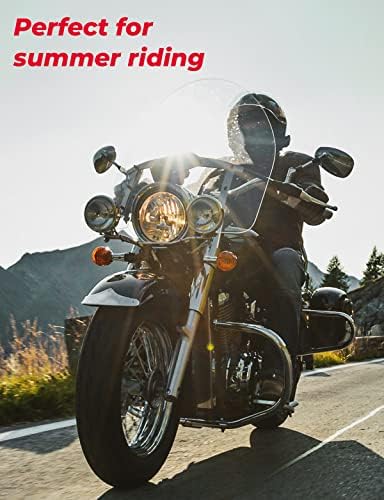 kemimoto Motorcycle Gloves with Built-in Shell, Breathable, Touchscreen Riding Gloves with Hard Knuckle for Outdoor Sports, Motorcross Gloves for Motorbike Racing Dirt Bike ATV UTV M - Image 6