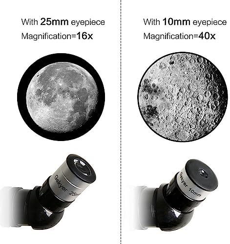 Gskyer Telescope, 70mm Aperture 400mm AZ Mount Astronomical Refracting Telescope for Kids Beginners - Travel Telescope with Carry Bag, Phone Adapter and Wireless Remote - Image 4