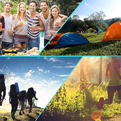 Redmoon 4Pcs 5L Collapsible Water Container, BPA Free,Outdoor Folding Travel Climbing Camp Emergency Water Bag Container Package for Sport Camping Riding Mountaineer, Food Grade - Image 6