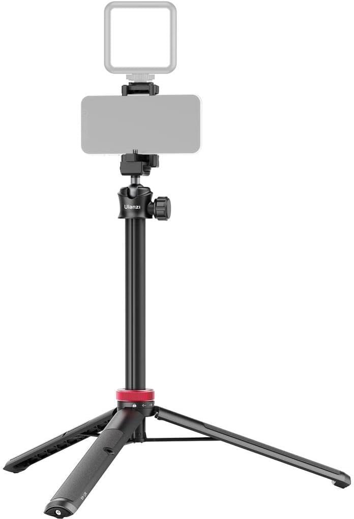 ULANZI MT-44 Extendable Phone Tripod, 59" Selfie Stick Vlog Stand with 2 in 1 Phone Clip, 360° Ball Head Camera Tripod for iPhone Sony DJI Osmo Nano Action Camera, Lightweight for Travel - Image 4