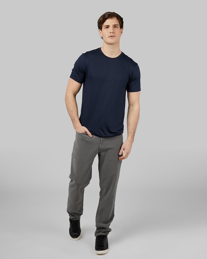 32 Degrees Mens 4 Pack Cool Crewneck T-Shirt | Anti-Odor | Quick Drying | 4-Way Stretch - Image 4