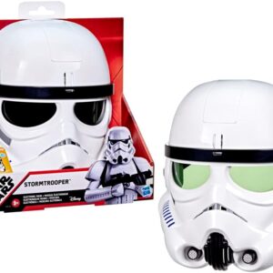 STAR WARS Stormtrooper Electronic Mask with Phrases & Sound Effects, Costume for Kids, Toys for Boys & Girls Ages 5+