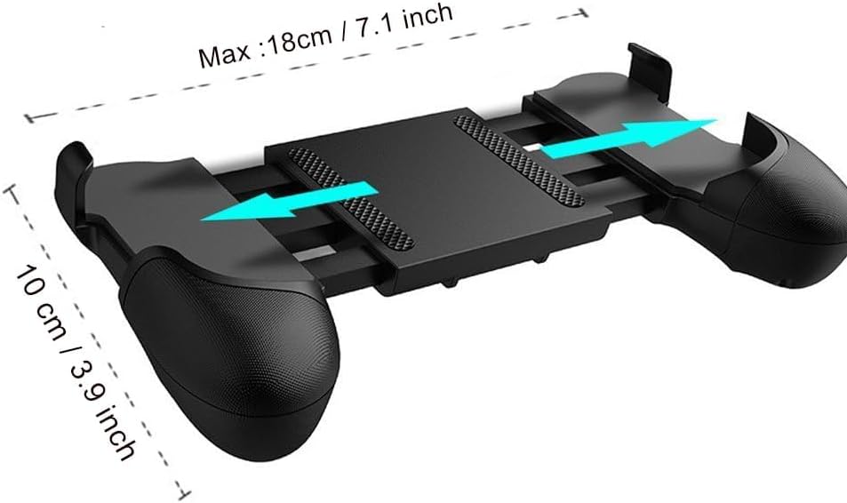 Universal Mobile Game Joystick Spiral Mini Joystick Game Handle Grip Controller Rocker Joypad Foldable Stand Holder for Cellphones (Handle Holder) - Image 5