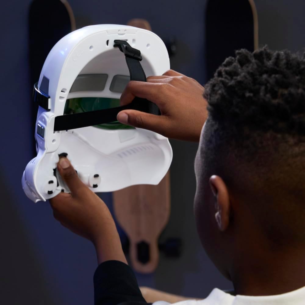 STAR WARS Stormtrooper Electronic Mask with Phrases & Sound Effects, Costume for Kids, Toys for Boys & Girls Ages 5+ - Image 4