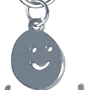 Funny Gag Gifts Stocking Stuffers for Men Women, Christmas White Elephant Gifts for Adults, Middle Finger keychain