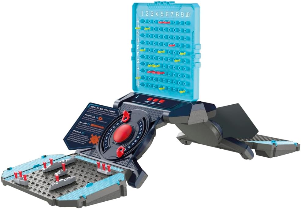 Hasbro Gaming Electronic Battleship Reloaded Board Game, Naval Combat Strategy Game with Sounds, Lights, Special Attacks, Ages 8 and Up, 1-2 Players - Image 2