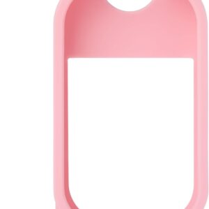 Touchland Hand Sanitizer Mist Case 1FL. OZ., Protective and Stylish Hand Sanitizer Spray Accessory, Silicone Case with Keyring, Bubblegum Pink