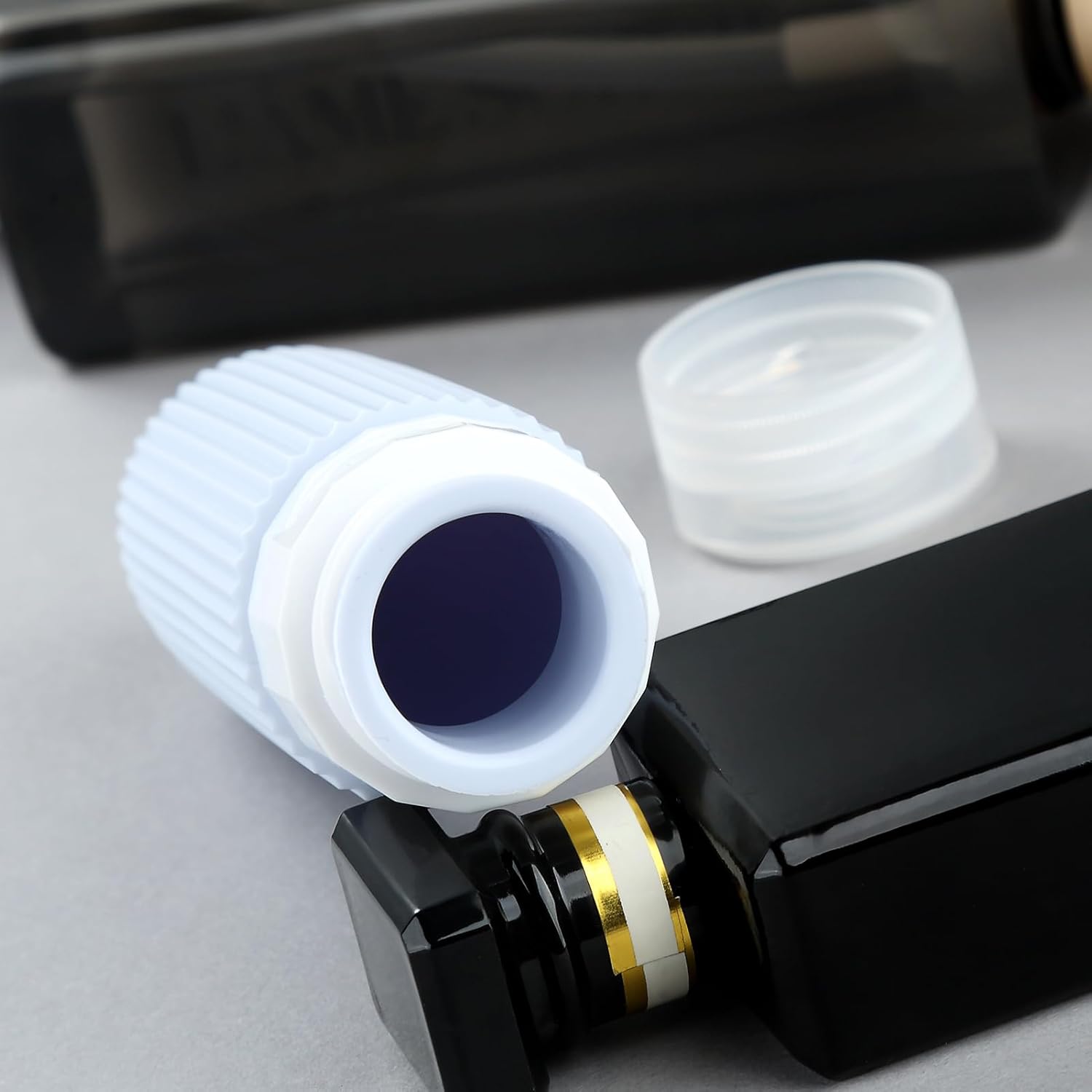 16 Pack Travel Bottles Set, TSA Approved Leak Proof Silicone Squeezable Containers for Toiletries, Refillable Travel Accessories for Conditioner, Shampoo, Lotion & Body Wash Accessories - Image 3