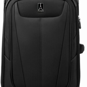 Travelpro Maxlite 5 Softside Expandable Luggage with 4 Spinner Wheels, Lightweight Suitcase, Men and Women, International, Black, Carry-on 21-Inch
