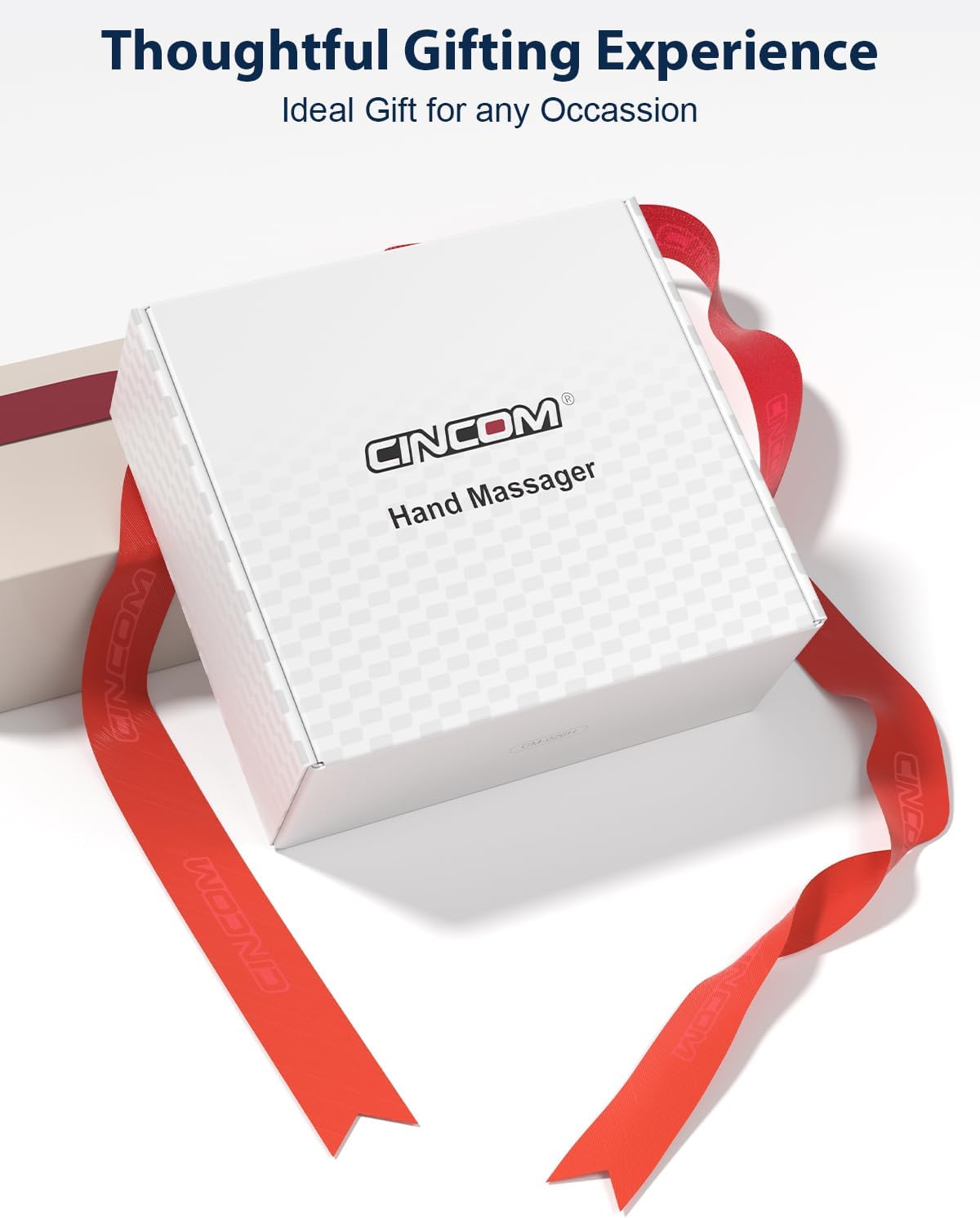 CINCOM Hand Massager - Cordless Hand Massager with Heat and Compression for Arthritis and Carpal Tunnel, Gifts for Women(White) - Image 7