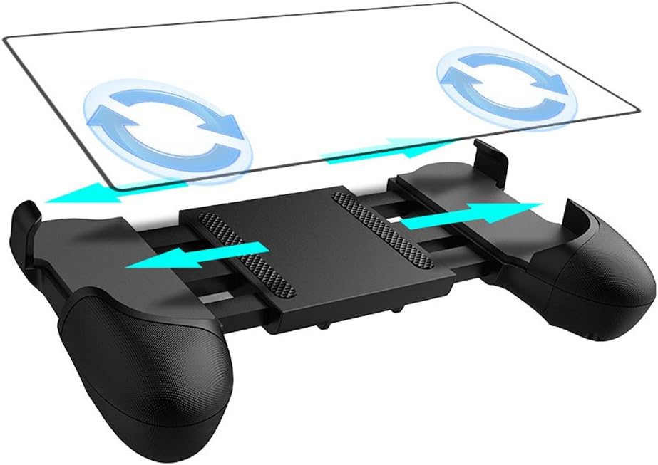 Universal Mobile Game Joystick Spiral Mini Joystick Game Handle Grip Controller Rocker Joypad Foldable Stand Holder for Cellphones (Handle Holder) - Image 4