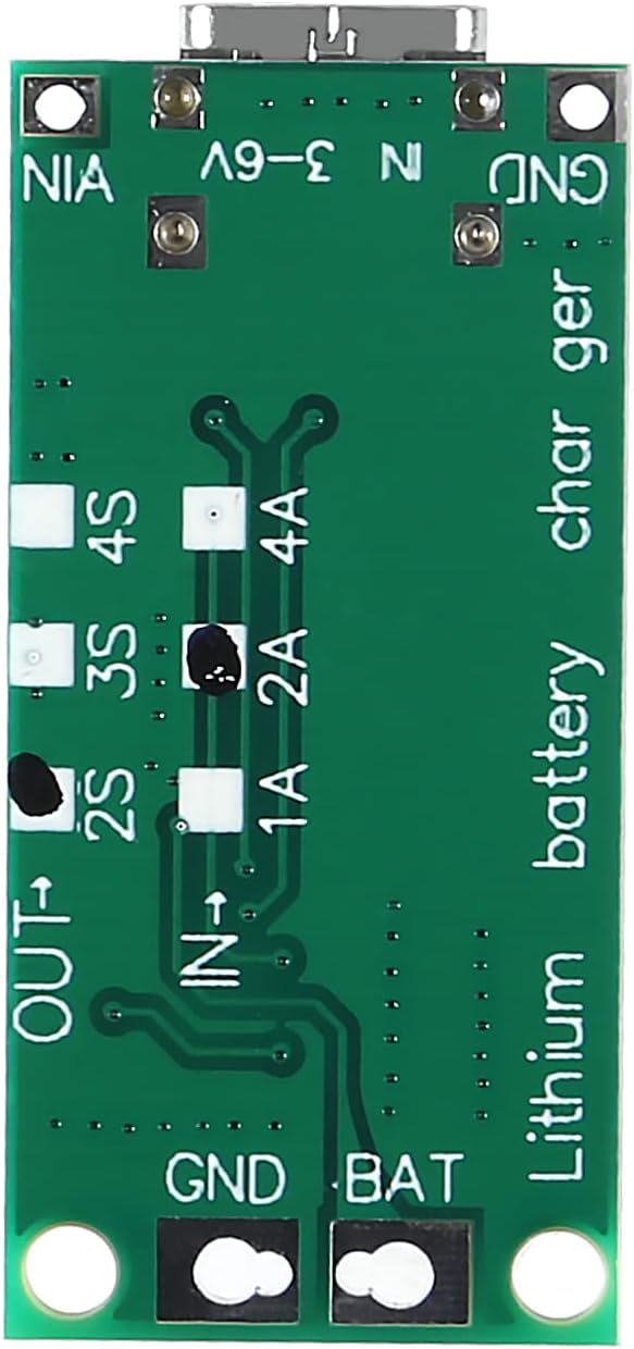 Multi-Cell 2S 3S 4S Type-C to 8.4V 12.6V 16.8V Step-Up Boost LiPo Polymer Li-Ion Charger 7.4V 11.1V 14.8V 18650 Lithium Battery (2S-2A) - Image 5