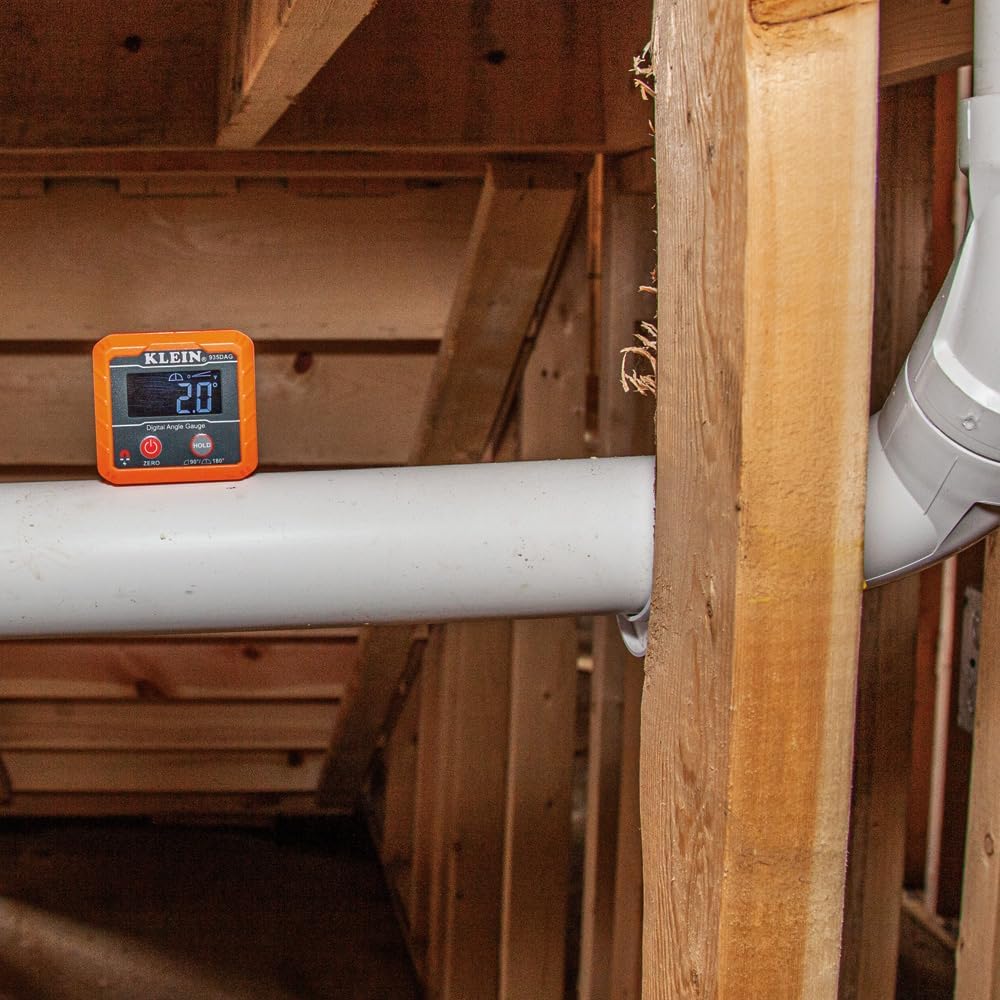 Klein Tools 935DAG Digital Electronic Level and Angle Gauge, Measures 0 - 90 and 0 - 180 Degree Ranges, Measures and Sets Angles - Image 13