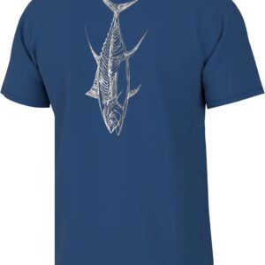 HUK Mens Fishing Graphic Tee, Performance Short Sleeve, Quick-Dry