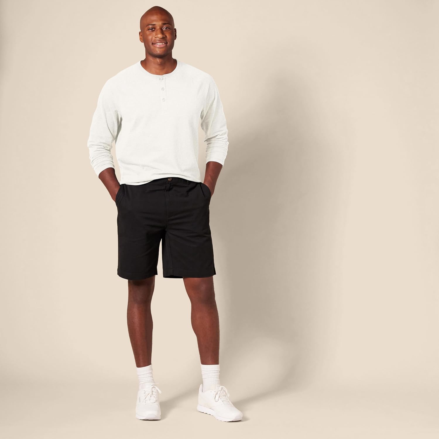 Amazon Essentials Men's Slim-Fit Long-Sleeve Henley Shirt - Image 8