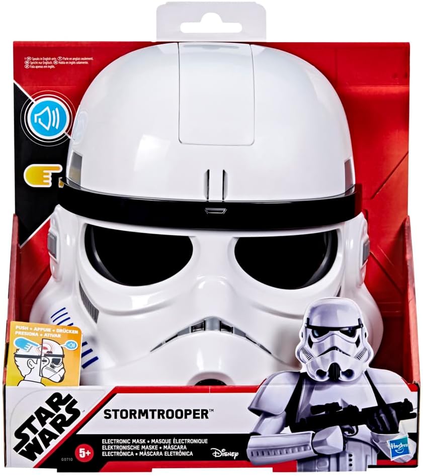 STAR WARS Stormtrooper Electronic Mask with Phrases & Sound Effects, Costume for Kids, Toys for Boys & Girls Ages 5+ - Image 3