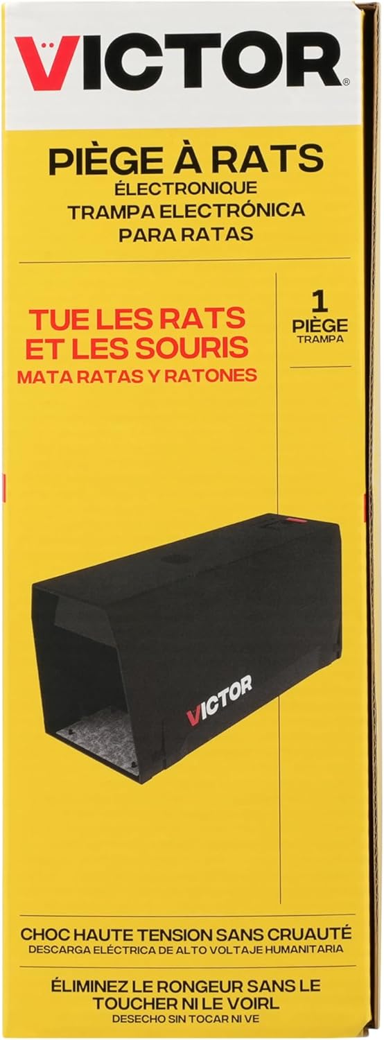 Victor M241B Indoor Electronic Rat Trap, Humane Electric Rat Traps Indoor for Home, No Touch, No See Traps - Image 8