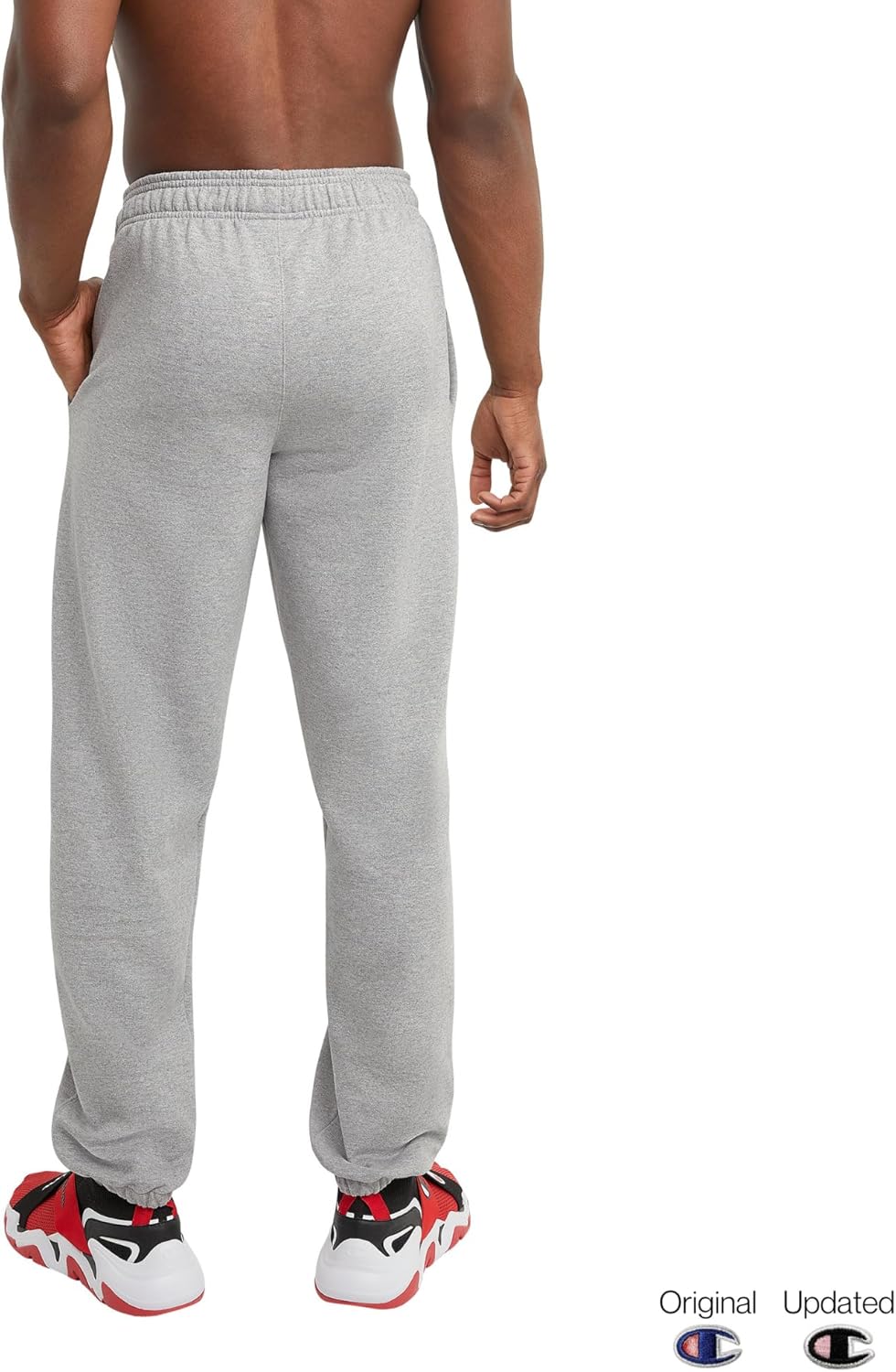 Champion Men's Sweatpants, Fleece, Comfortable Relaxed-bottom Pants for Men (Reg. Or Big & Tall) - Image 2