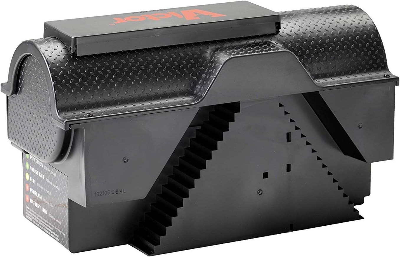 Victor M260 Indoor Multi-Kill Humane Electronic Mouse Trap - No Touch, No See Electronic Instant Kill Mouse Trap – Kills & Holds Up to 10 Mice Per Setting - Image 2