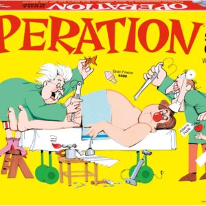 Operation Electronic Board Game, Family Games for Kids Ages 6+, Kids Board Games for 1+ Players, Funny Games for Kids, Kids Gifts (Amazon Exclusive)