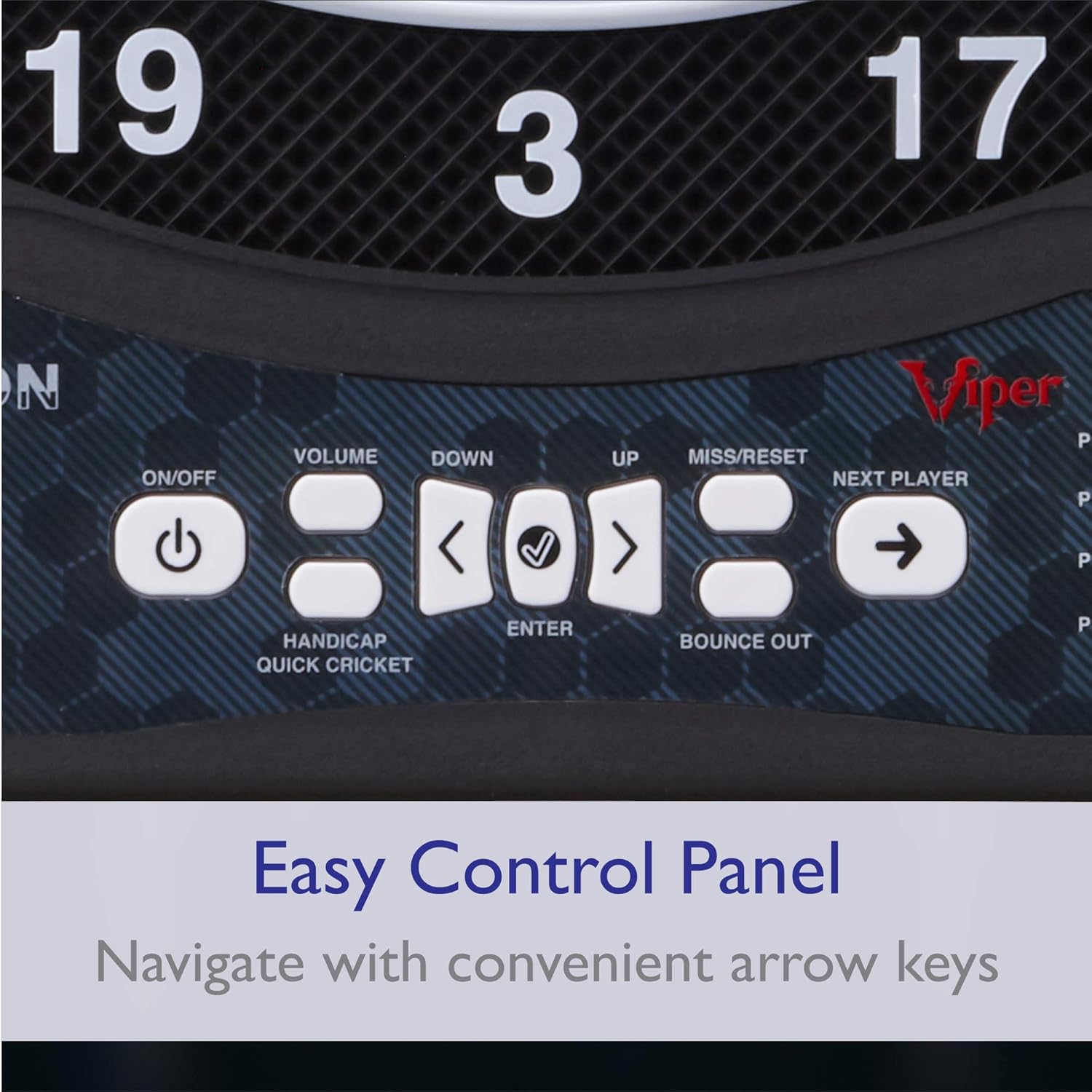 Viper Ion Electronic Dartboard, Illuminated Segments, Light Based Games, Green and Blue Segment Colors, Ultra Thin Spider to Increased Scoring Area - Image 16