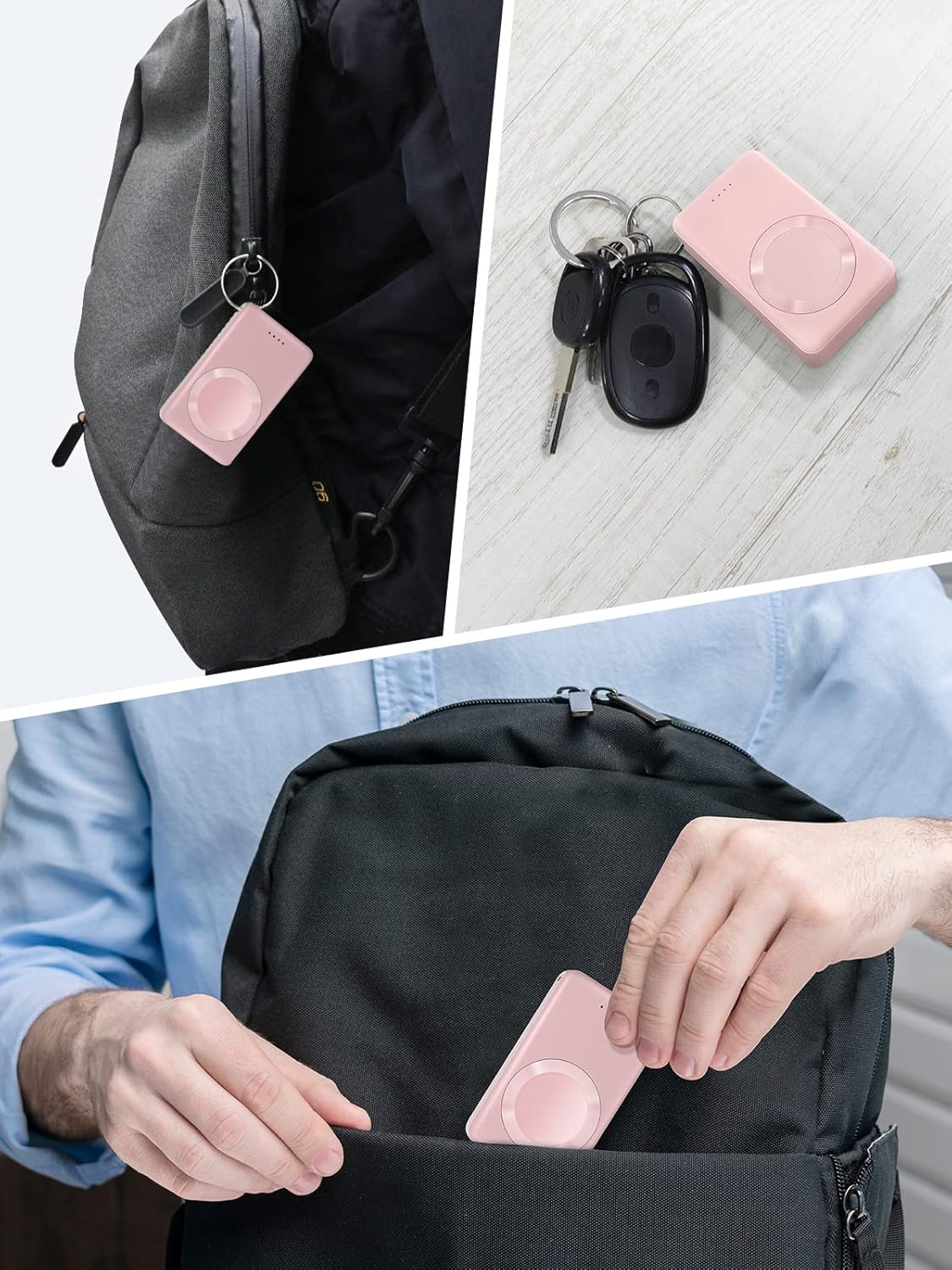 LVFAN Portable Charger for Apple Watch, 4000mAh iWatch Charger Power Bank Wireless Battery Pack Magnetic Travel Smart Watch Charger for Apple Watch Series 10 9 8 7 6 5 4 3 2 1 SE Ultra 2 Ultra (Pink) - Image 6