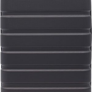 Wrangler 22" Hardside Spinner Carry-On Luggage, Charcoal