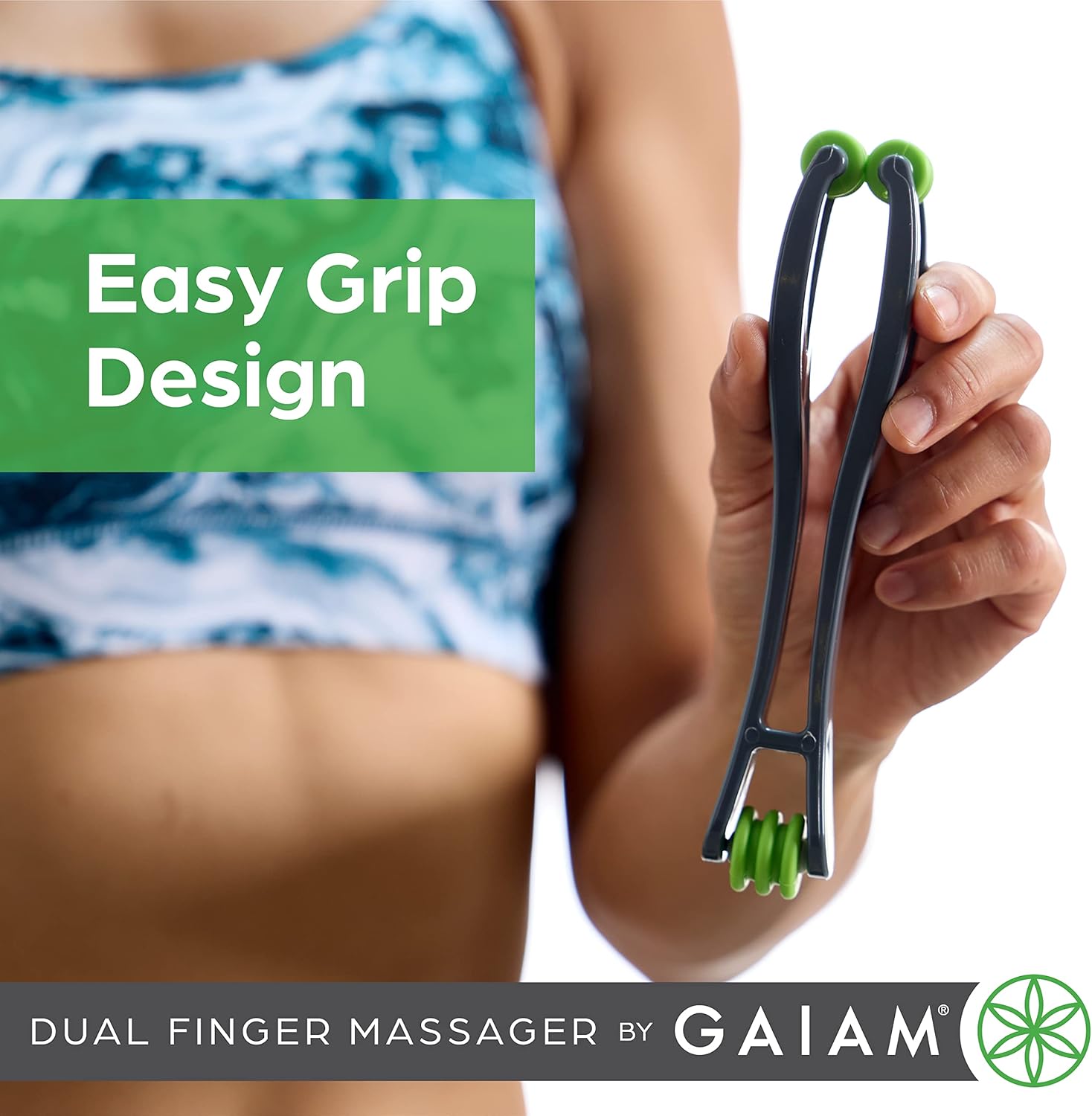 Gaiam Finger Massager Dual-Sided Hand - Image 3