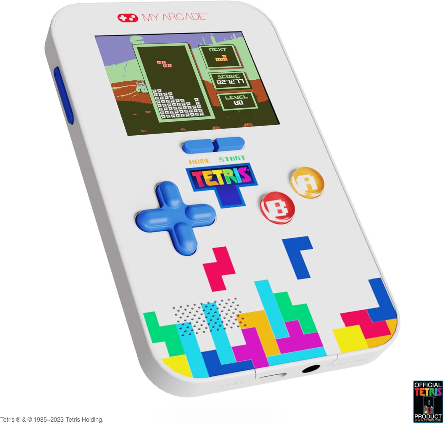 My Arcade Tetris Go Gamer : Retro Video Game, Handheld Tetris Console with 301 Games for Kids and Adults, 2.5 Inch Screen - Image 3