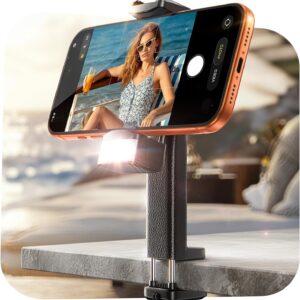 LISEN Best Airplane Tech Gadgets Tech Accessories Airplane Phone Holder with Light Travel Essentials for Flying Gifts for Women Her Long Flight Must Haves Travel Accessories for Women Men