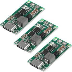 Multi-Cell 2S 3S 4S Type-C to 8.4V 12.6V 16.8V Step-Up Boost LiPo Polymer Li-Ion Charger 7.4V 11.1V 14.8V 18650 Lithium Battery (2S-2A)