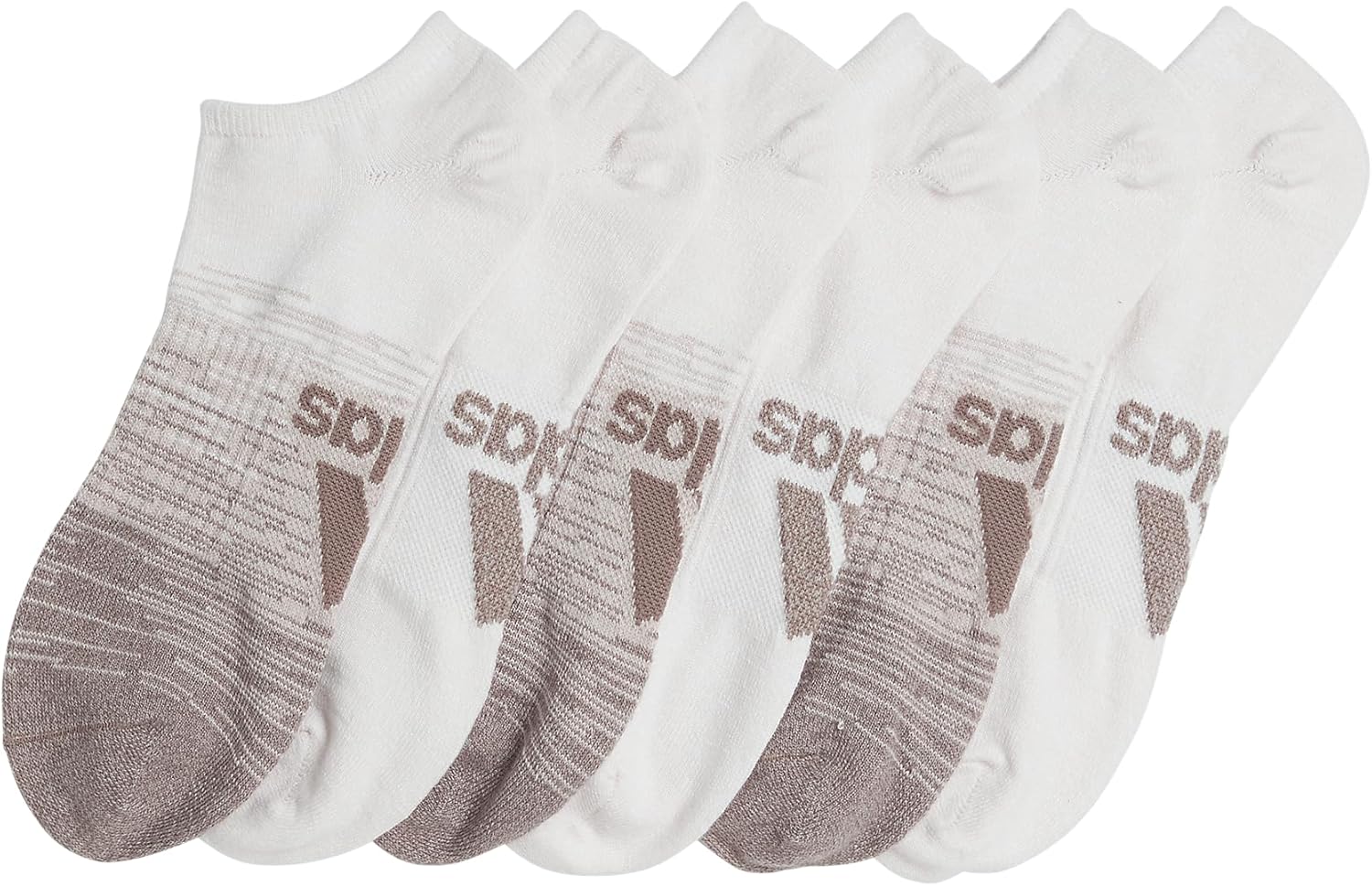adidas Mens Superlite No Show Socks With Arch Compression (6-pair) - Image 7