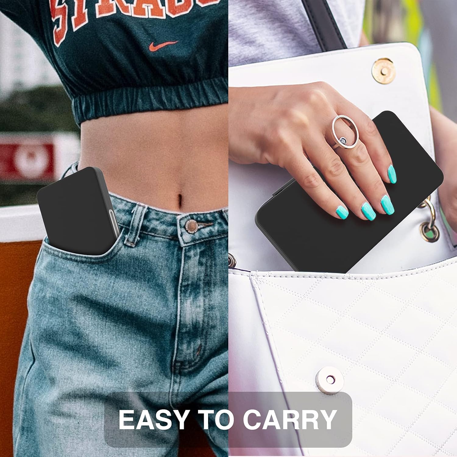 HEIYING Switch Game Card Case for Switch 2 & OLED & Lite,Portable Black Memory Storage Holder with 24 Game Card Slots and 24 Micro SD Cards Slots for Easy carrying - Image 7