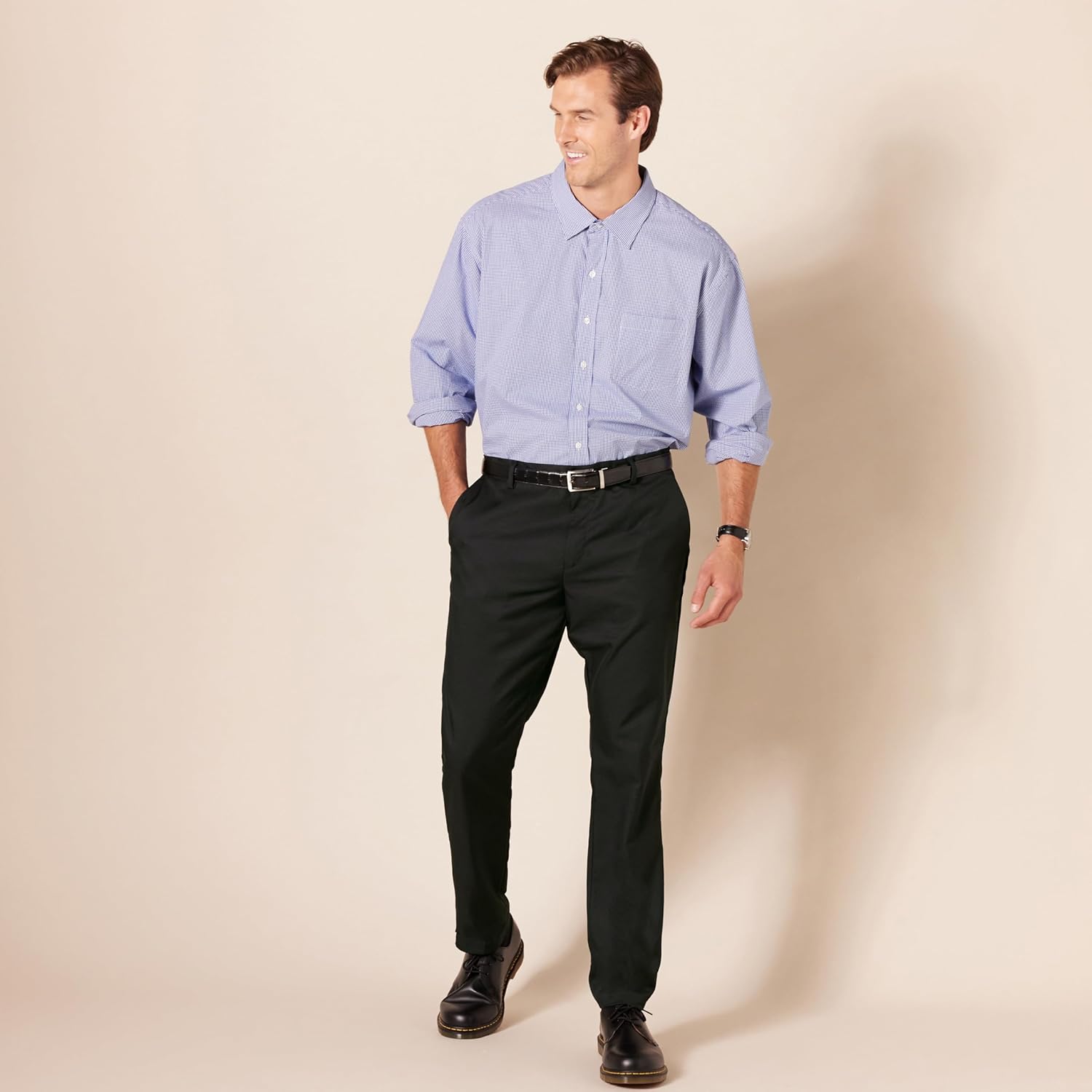 Amazon Essentials Men's Slim-Fit Flat-Front Dress Pant - Image 8
