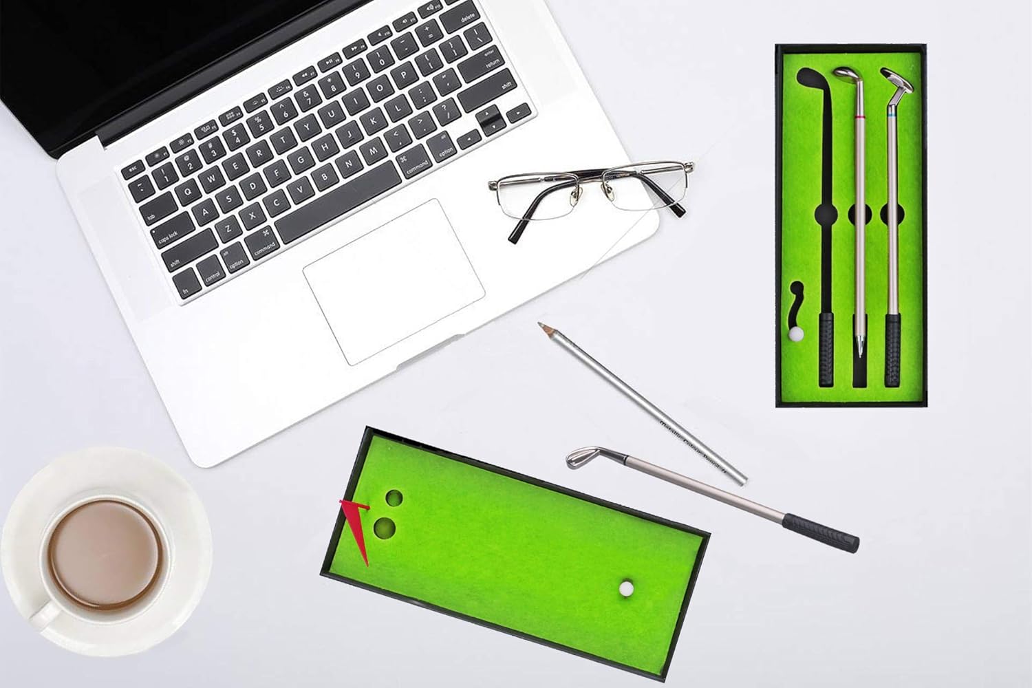 Golf Pen Desktop Games - Funny Gifts for Golfers, Coworkers, Boss - Stocking Stuffers - Image 5