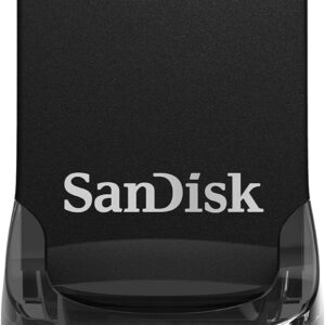 SanDisk 512GB Ultra Fit USB 3.2 Gen 1 Flash Drive - Up to 400MB/s, Plug-and-Stay Design - SDCZ430-512G-GAM46, Black