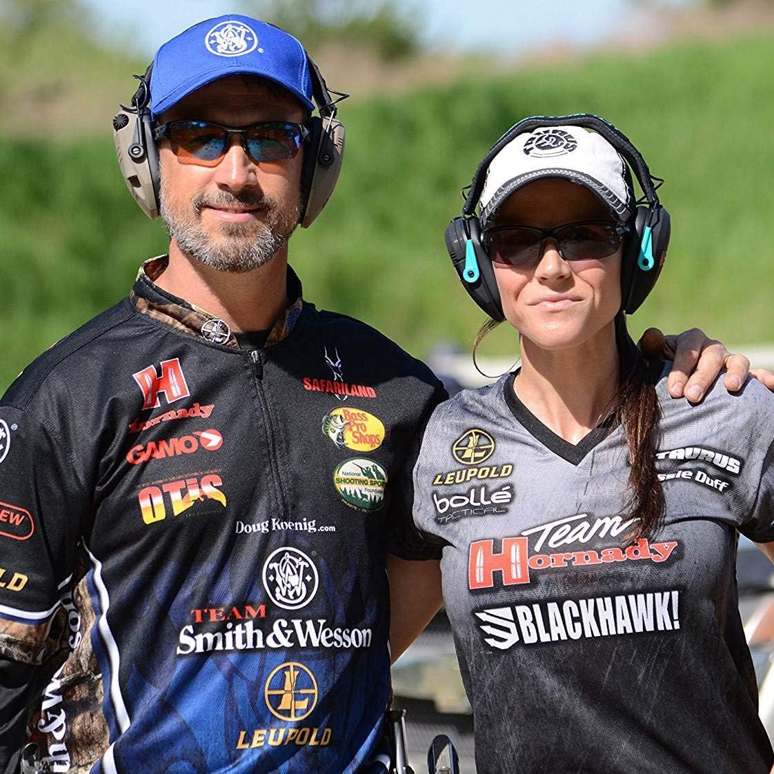 Walker's Razor Slim Ultra Low Profile Compact Design Adjustable Range Shooting Hunting Hearing Protection Electronic Earmuffs - Image 4