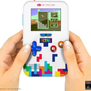 My Arcade Tetris Go Gamer : Retro Video Game, Handheld Tetris Console with 301 Games for Kids and Adults, 2.5 Inch Screen