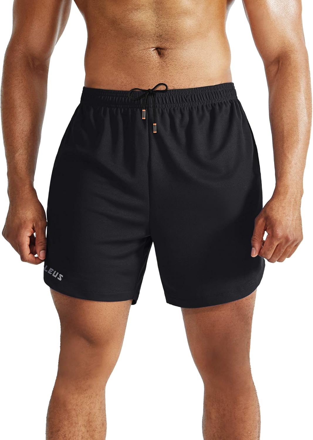 NELEUS Men's 2 in 1 Running Shorts with Liner,Dry Fit Workout Shorts with Pockets - Image 4